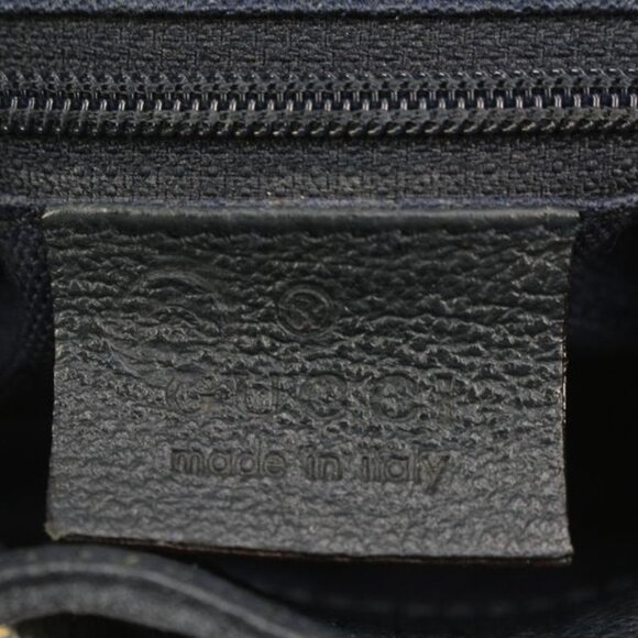 Gucci Navy Suede Bamboo Mini Backpack 56gz421s main image 7
